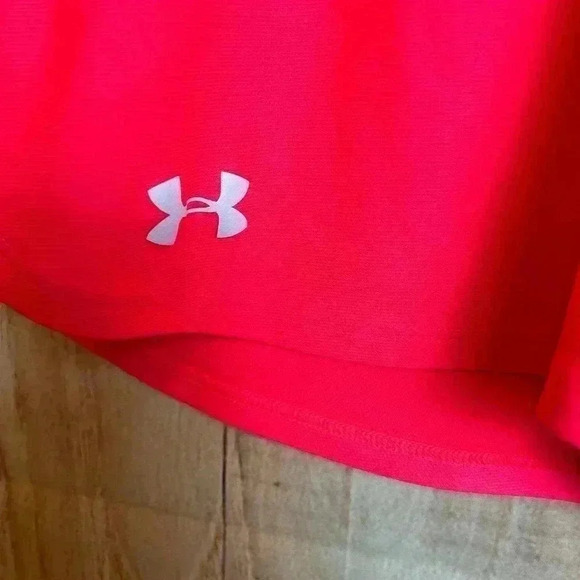 *Under Armour Bright Pink Running Shorts Size S - Picture 3 of 4